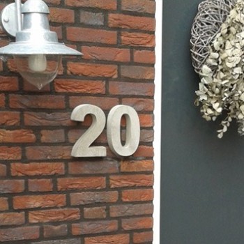 Huisnummers Beton | Namenenzo.be